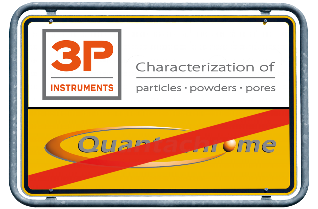 Quantachrome GmbH & Co. KG turns into 3P INSTRUMENTS
