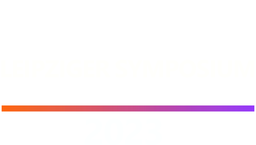 Logo Leipziger Symposium 2022 white